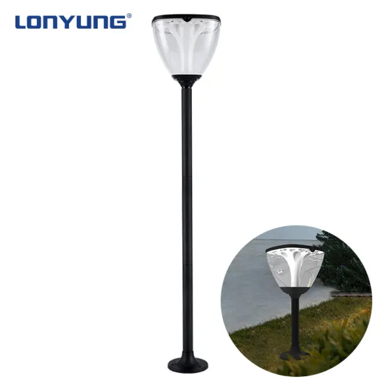 IP65 Waterproof Solar Garden Lamp for Driveway, Patio, and Walkway