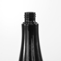 Spezielle schwarze Glas Toner handgefertigte Flasche