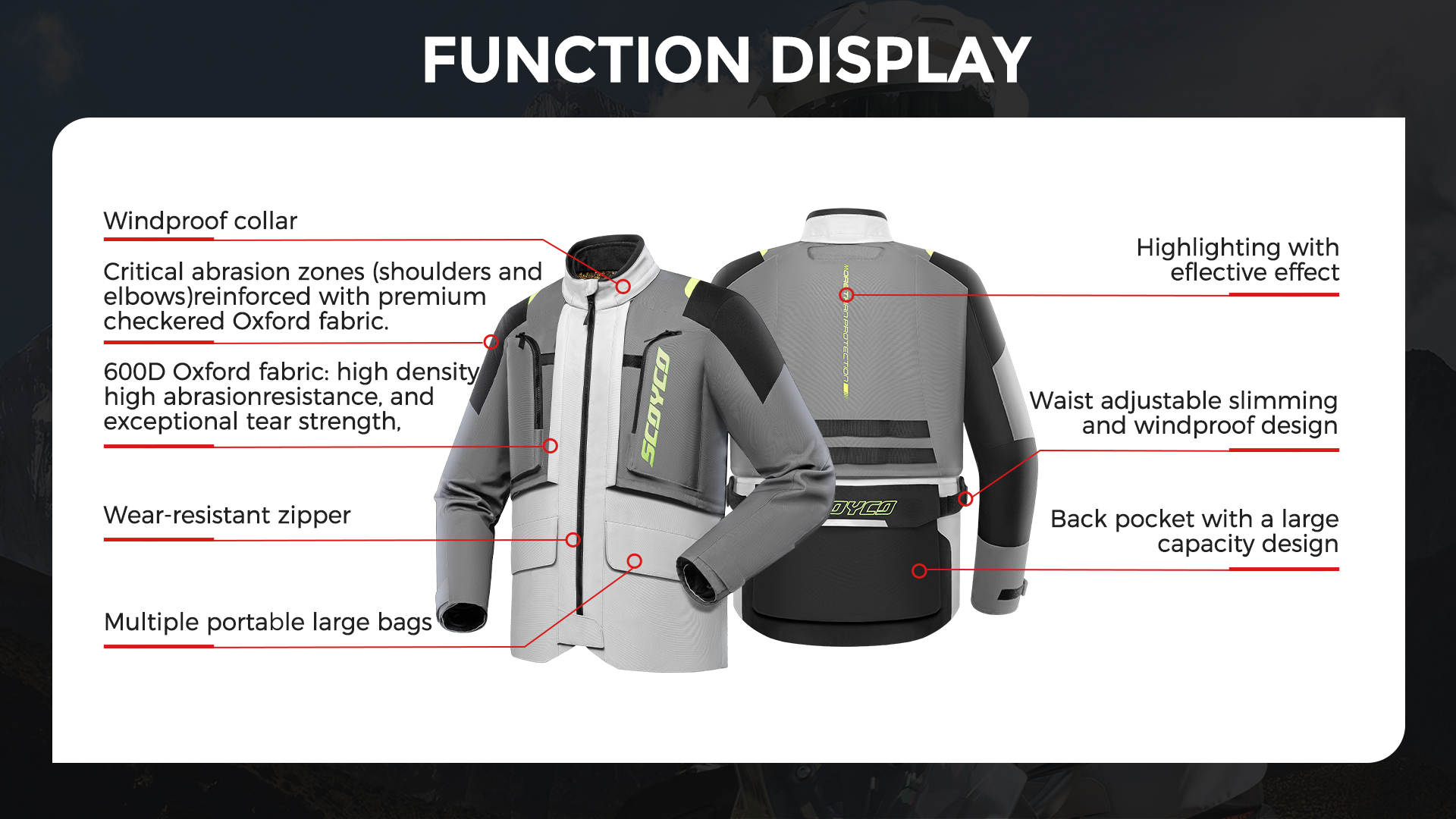 adventure moto jacket