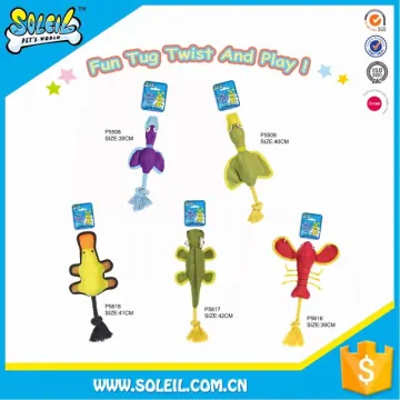Competitive Factory Price Dog Toy Plush Duck