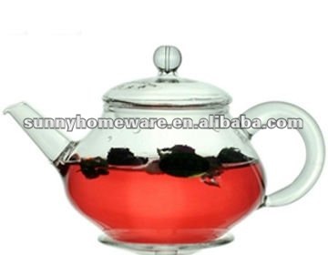 heat resistant glass tea kettle