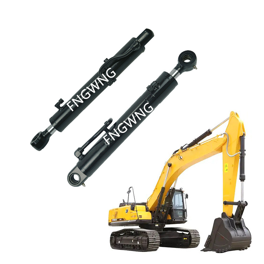 Suitable for Kubota U15-17 middle arm cylinder bucket rod cylinder hydraulic cylinder6