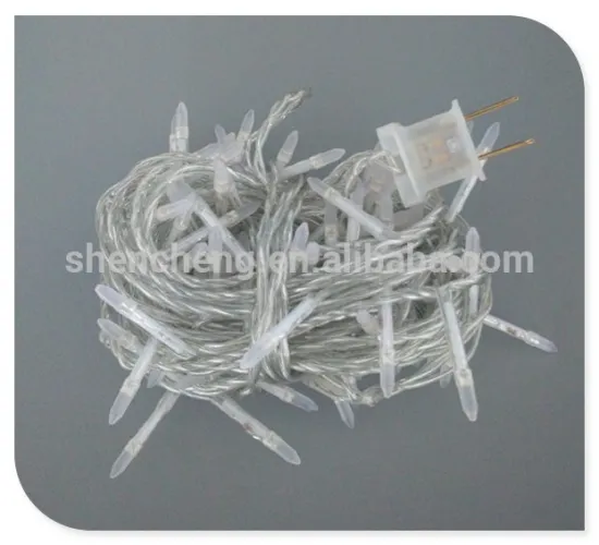 1.5cm mini bulb light christmas string light clear wire led strip light outdoor use