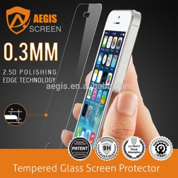 nuglas tempered glass screen protector for iPhone 5 0.3mm