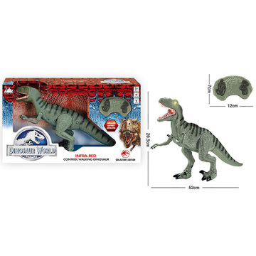 DINOSAUR ISLAND TOYS INFRARED R/C DINOSAUR , WITH SOUND AND LIGHT