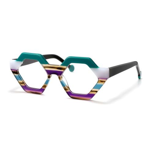Colourful Acetate Optical Personalised Myopic Glasses Frame