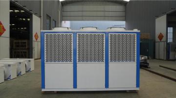 83KW Air Cooled Condenser Heat exchanger three Fans