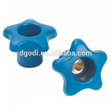 China custom made precision plastic star knob Dongguan factory