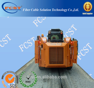 high quality trencher machine for laying cable In the wild, in concrete, highway. trencher for duct
