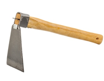 Strumenti per zappa per giardino manico in legno