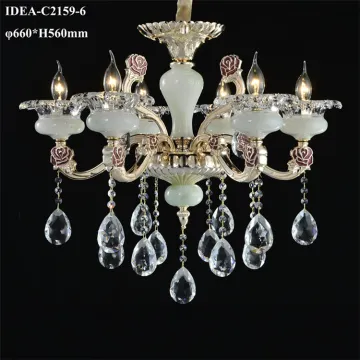 wedding candle lighting chandelier modern