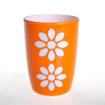 sunflower tooth cup PS plastic double thickness