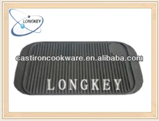 Cast Iron Duo Griddle Plate
