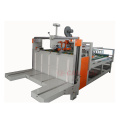 Semiautomatic cardboard box folder gluer