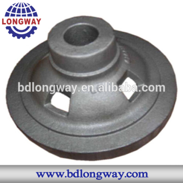 customed machined sand casting steel end cover