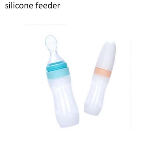 Silicone Baby Squeeze Weaning Feeder