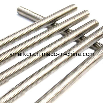 304 316 Stainless Steel Threaded Rods DIN975