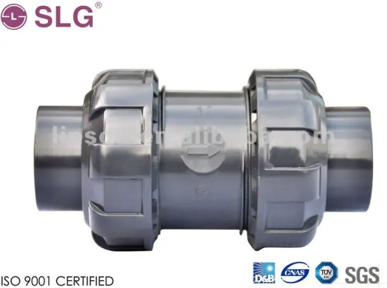 PVC Check Valve/ANSI/JIS/ISO/BS