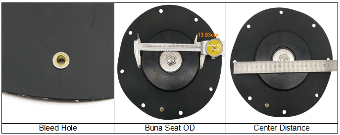 MF/DMF-Z-102S MF/DMF-Y-102S Valve Diaphragm Kit