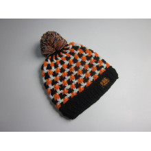 Ladies Hand Made pompom Winter Hat