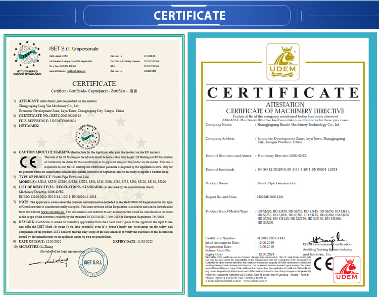 Ce Certificate