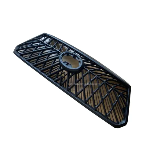 Matte-Black Front Grille and Bumper Grill for Toyota Innova 2021