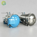 Máquina de vaporização de fio têxtil a vácuo horizontal