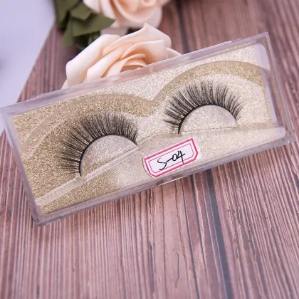 Private Label Strip Lash Synthetic False  eyelashes
