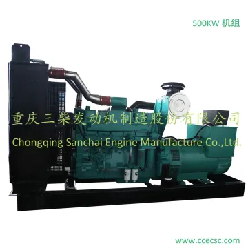 Light weight 500kw 400v generator Diesel Generator set, 3 Phase Silent Diesel Generator , Diesel Power Generator