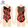 Fòmasyon Dancewear Polyester spandèks leotard