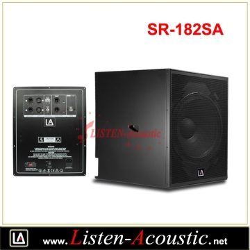 2.1 Amplifier 18 inch Subwoofer Speaker China SR-182SA