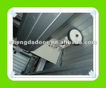 automatic warehouse insulated overhead sectional industrial door
