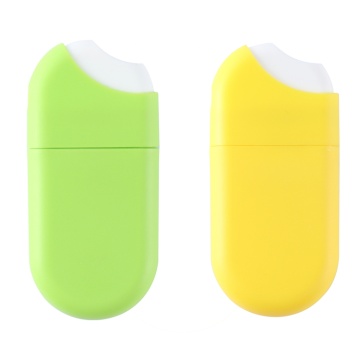 travel size plastic PP 15ml pocket spray credit card perfume spray bottle with spray cap 20ml