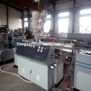 different shape Single wall corrugated pipe machine/plastic corrugated pipe making machine