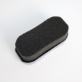 Instant shoe shine sponge leather cleaner