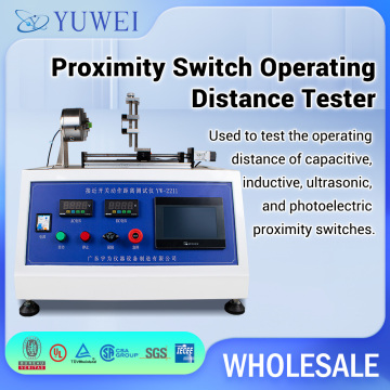 Proximity Switch Operating Distance Test Instrument PLC Control Testing
