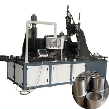 Automatic Hydraulic Flanging Machine for Stainless Steel Cylinder Secondary Edge Curling