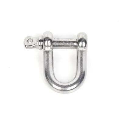 Lifting D-type shackle stainless steel