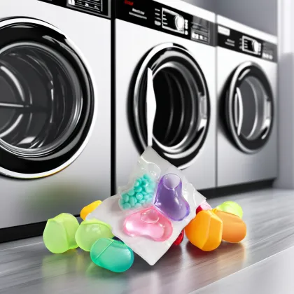 High Efficiency Laundry Pods - Fragrant Beads Gel Detergent Pods for Clothes