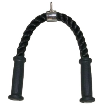 Professional Grade 70cm/90cm/100cm/120cm Steel and Nylon Pull Down Cable Gym Pull Rope for Intense Tricep Exercises
