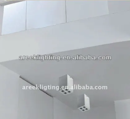 9X1W LED Square surface downlight everlight chips