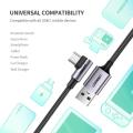 Fast Charging Data Cable 90° Degree Angle Fast Cable For Huawei Samsung Supplier