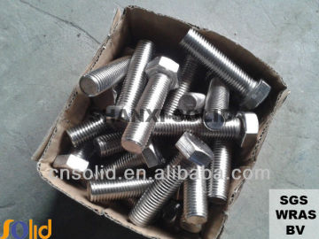 stainless steel carriage bolt with flange nuts