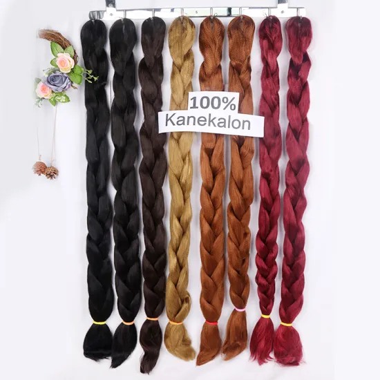 82inch ultra braid kanekalones extension jumbo synthetic  ombre premium 3x original hair ultra hair braid