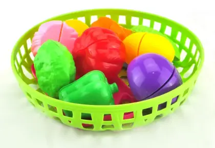 Wholesale Children Magnetic Fruits Vegetables Kitchen Toys