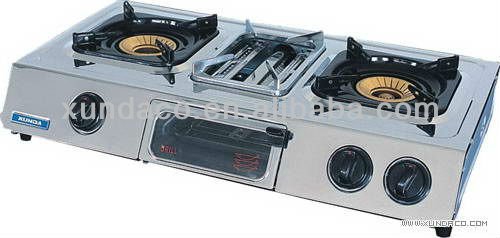 Double Burner Standing Gas Stove