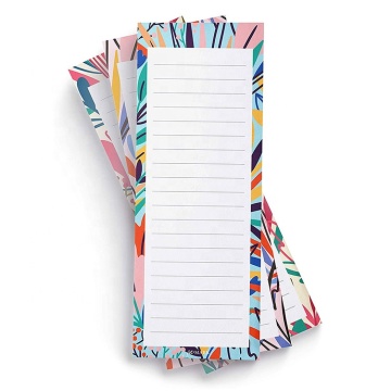 China Factory Wholesale Removível Notas Sticky Lista de compras Pads de memorando
