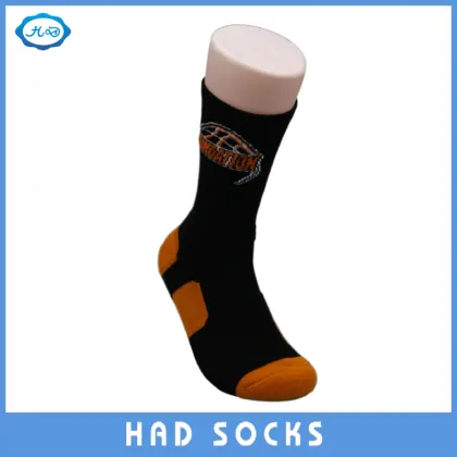 Men Cotton Crew Sport Custom Socks