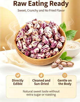 Yunnan Multicolor Raw Peanuts Sweet Nutritious Vegan Snack