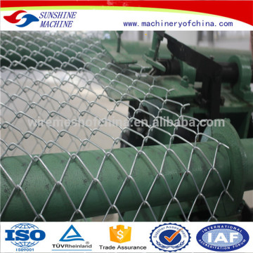 4M width width Automatic double wire chain link fence machine / new type automatic chain link fence machine(factory hot selling)